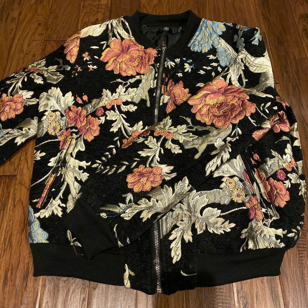 Quilted Bomber Jacket